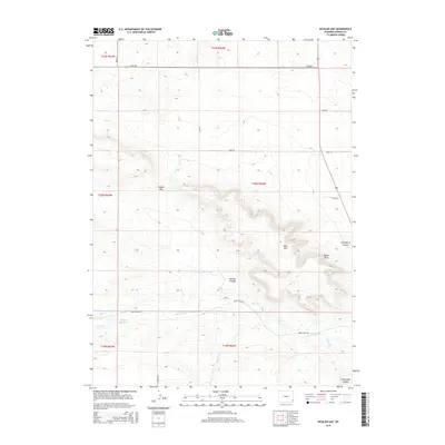 2015 Map of Kessler Gap, 2015 Print