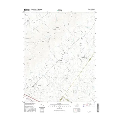 2016 Map of Keswick, 2016 Print