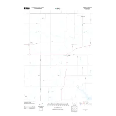 2013 Map of Keswick, 2013 Print