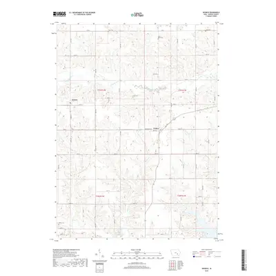 2018 Map of Keswick, 2018 Print