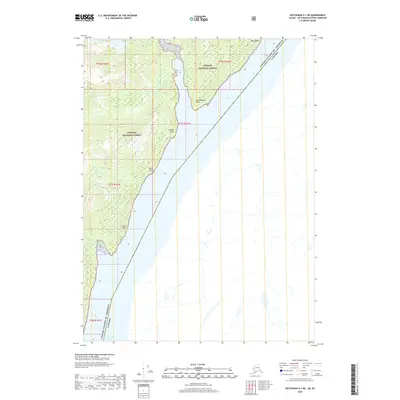 2018 Map of Ketchikan A-1 NE, 2018 Print