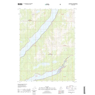2018 Map of Ketchikan A-2 NW, 2018 Print