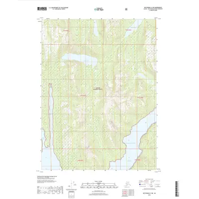 2018 Map of Ketchikan A-3 NE, 2018 Print