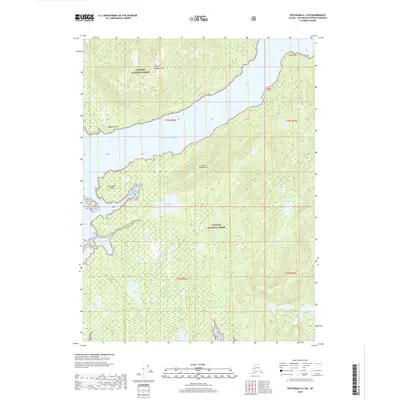 2018 Map of Ketchikan A-3 SW, 2018 Print
