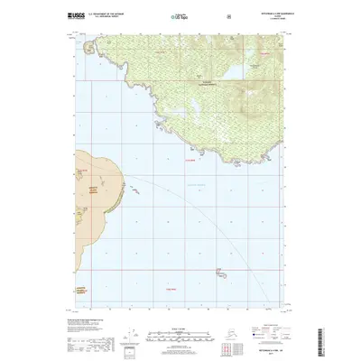 2017 Map of Ketchikan A-4 NW, 2017 Print