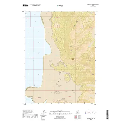 2017 Map of Ketchikan A-5 NW, 2017 Print