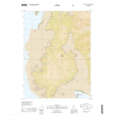 2017 Map of Ketchikan A-5 SW, 2017 Print