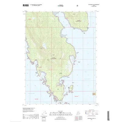 2017 Map of Ketchikan A-6 NE, 2017 Print