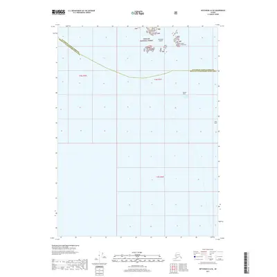 2017 Map of Ketchikan A-6 SE, 2017 Print