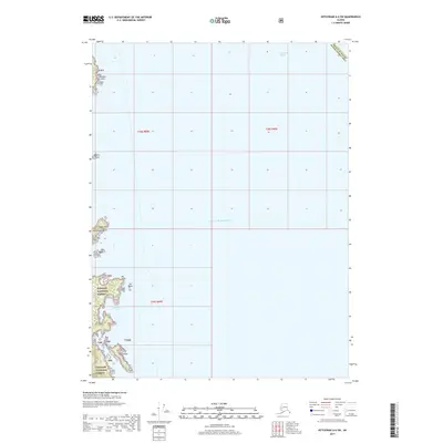 2017 Map of Ketchikan A-6 SW, 2017 Print
