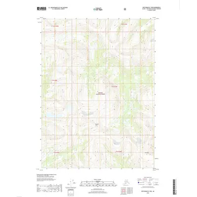 2018 Map of Ketchikan B-1 NW, 2018 Print