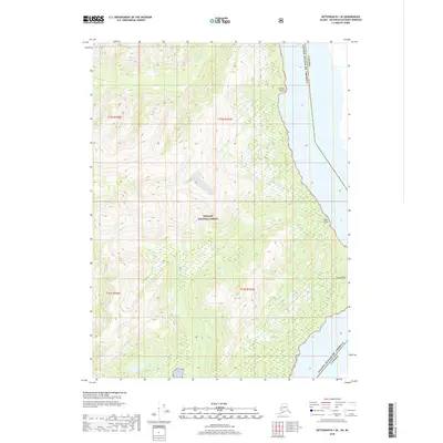 2018 Map of Ketchikan B-1 SE, 2018 Print
