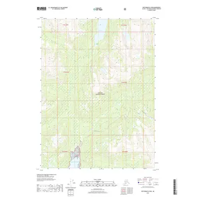 2018 Map of Ketchikan B-2 NW, 2018 Print
