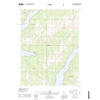 2018 Map of Ketchikan B-2 SW, 2018 Print