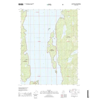 2018 Map of Ketchikan B-3 NW, 2018 Print