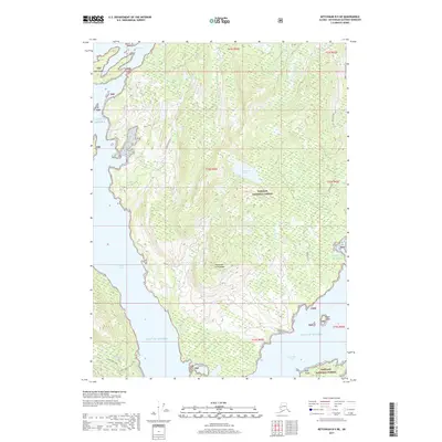2017 Map of Ketchikan B-5 NE, 2017 Print
