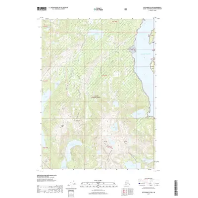 2017 Map of Ketchikan B-5 NW, 2017 Print