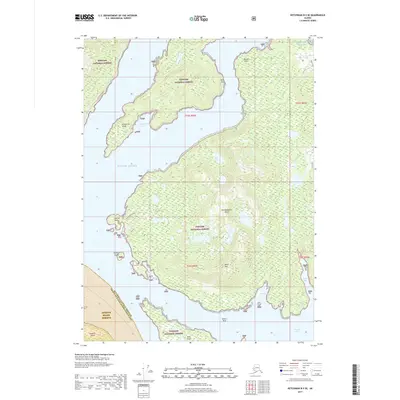 2017 Map of Ketchikan B-5 SE, 2017 Print