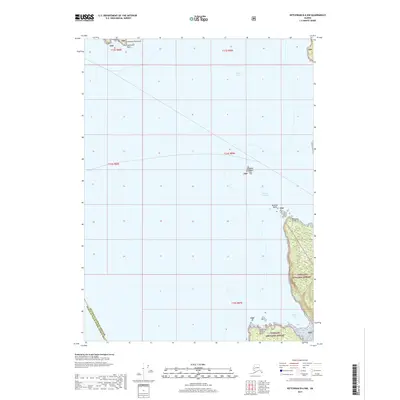 2017 Map of Ketchikan B-6 NW, 2017 Print