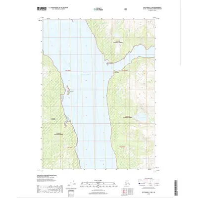 2018 Map of Ketchikan C-3 NW, 2018 Print