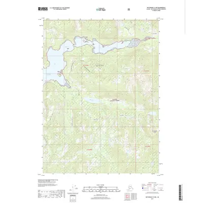 2017 Map of Ketchikan C-5 NW, 2017 Print