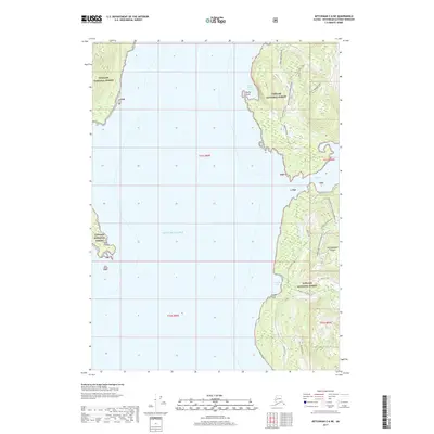 2017 Map of Ketchikan C-6 NE, 2017 Print