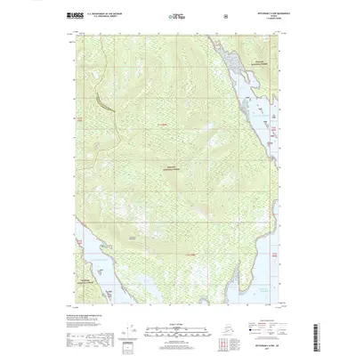 2017 Map of Ketchikan C-6 NW, 2017 Print