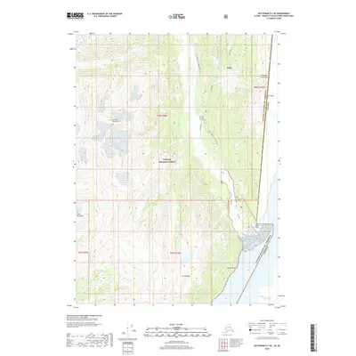 2018 Map of Ketchikan D-1 NE, 2018 Print