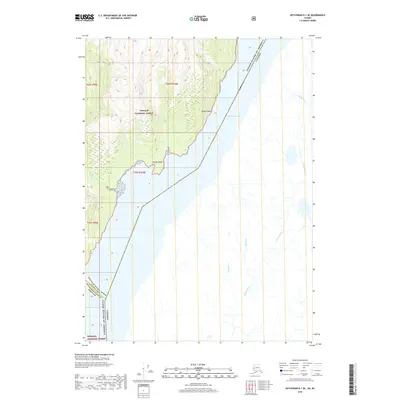 2018 Map of Ketchikan D-1 SE, 2018 Print