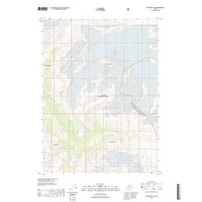 2018 Map of Ketchikan D-2 NE, 2018 Print