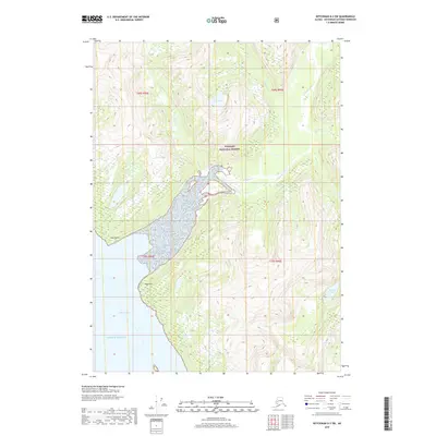 2018 Map of Ketchikan D-3 SW, 2018 Print