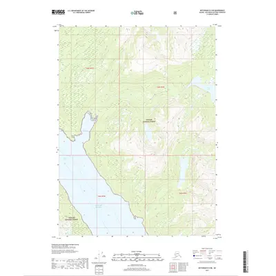2017 Map of Ketchikan D-4 NE, 2017 Print