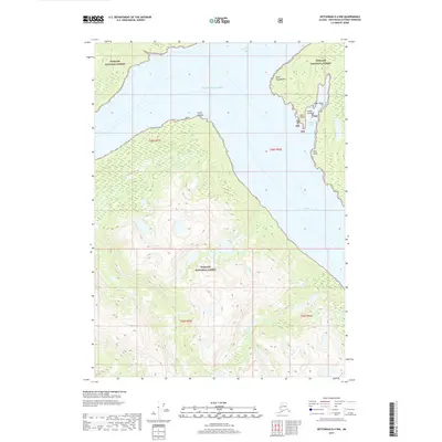 2017 Map of Ketchikan D-4 NW, 2017 Print