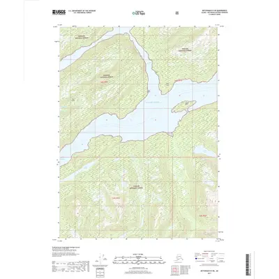 2017 Map of Ketchikan D-5 NE, 2017 Print