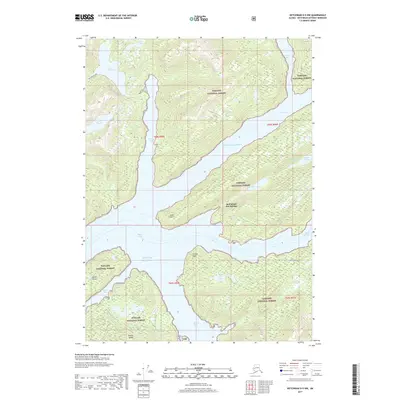 2017 Map of Ketchikan D-5 NW, 2017 Print
