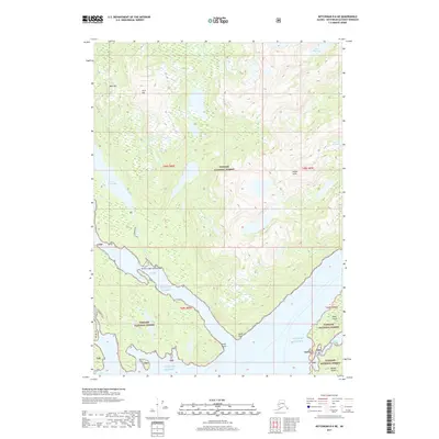 2017 Map of Ketchikan D-6 NE, 2017 Print