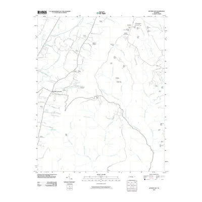 2010 Map of Ketner Gap, 2010 Print
