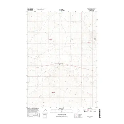 2017 Map of Kettle Butte, 2017 Print