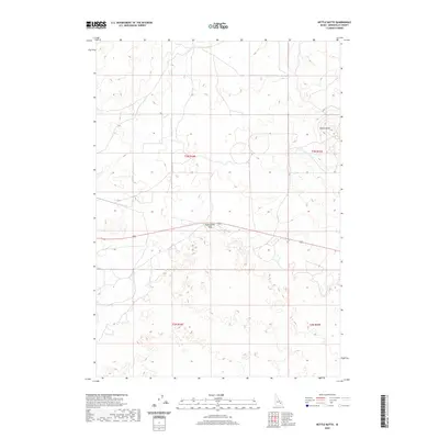 2020 Map of Kettle Butte, 2020 Print
