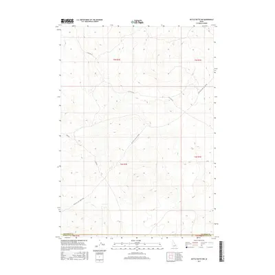 2017 Map of Kettle Butte NW, 2017 Print