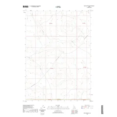 2020 Map of Kettle Butte NW, 2020 Print