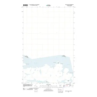 2011 Map of Kettle Falls, 2011 Print
