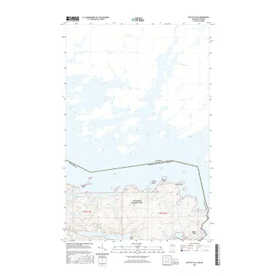 2016 Map of Kettle Falls, 2016 Print