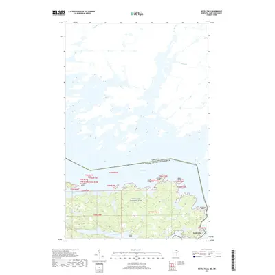 2019 Map of Kettle Falls, 2019 Print