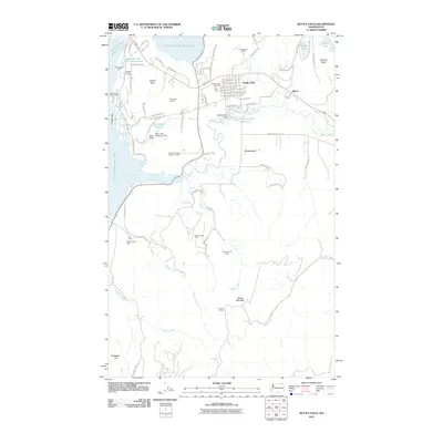 2011 Map of Kettle Falls, 2011 Print