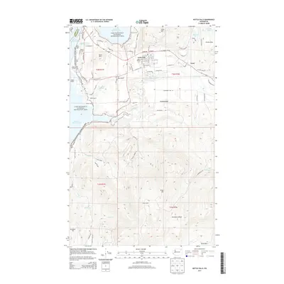 2014 Map of Kettle Falls, 2014 Print