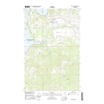 2017 Map of Kettle Falls, 2017 Print