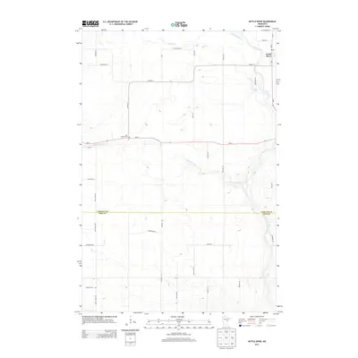 2013 Map of Kettle River, 2013 Print