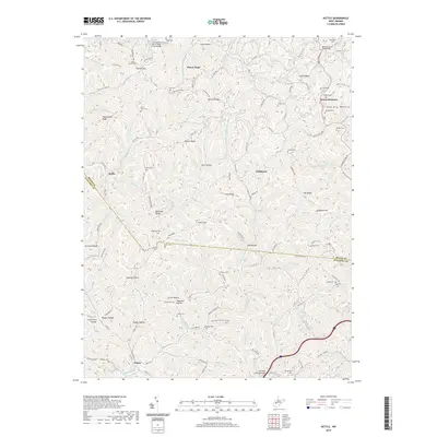 2019 Map of Kettle, 2019 Print