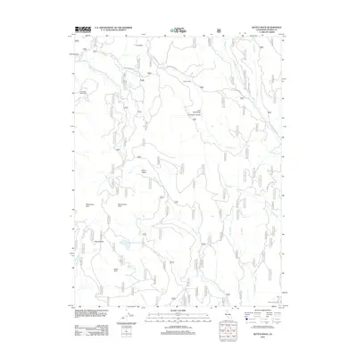 2012 Map of Kettle Rock, 2012 Print